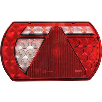 Variant Baklampa vänster, LED - 6-Pin, utan skyltbelysning