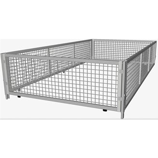 Variant Nätgrindar 17TB, 320x170x60 cm, 2020