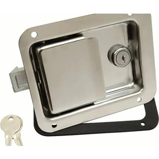 Variant Lås rostfri med knopp