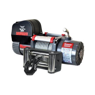 Warrior Winches Samurai 9500lb Premium Vinsch - Short Drum Vinsch - Short Drum