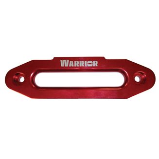 Warrior Winches Syntetguide i aluminium för 10"-trumma Rium för 10"-trumma Röd/Svart logga