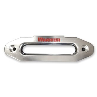 Warrior Winches Syntetguide i aluminium för 10"-trumma Rium för 10"-trumma Röd/Silver logga