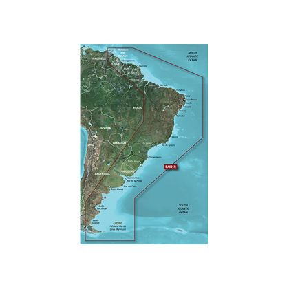 Garmin South America East Coast microSD™/SD™-kortti:HXSA001R, Kartat & Ohjelmistot