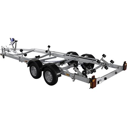 Variant Ocean 2700, Båttrailer bromsad