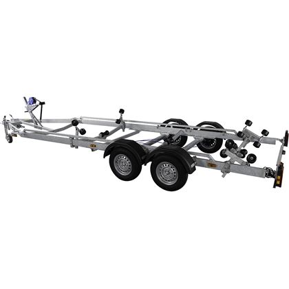 Variant Ocean 2700, Båttrailer bromsad