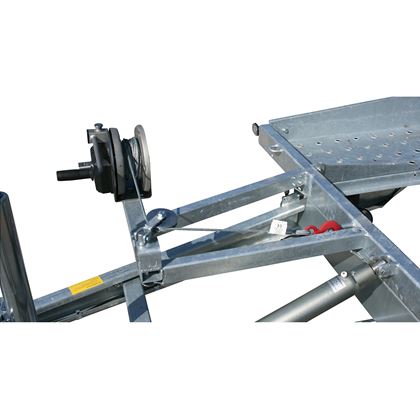 Variant 2704 A4, Bilsläp bromsad