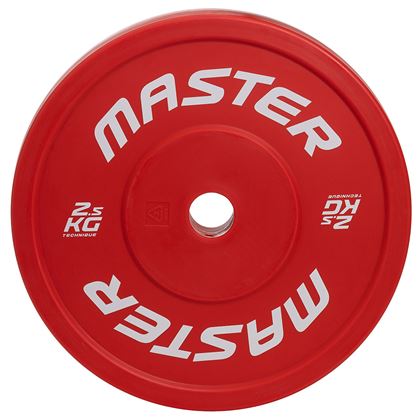 Master Fitness Technique plate 50 mm, Teknikvektskiver