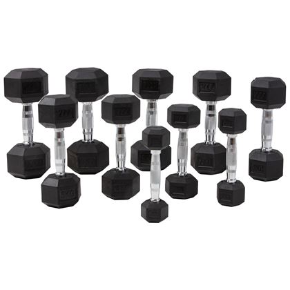 Master Fitness Hexagon manualer 1-10 Kg, Pakke Manualer - Hex