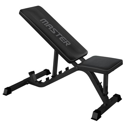 Master Fitness Träningsbänk Black, Träningsbänk