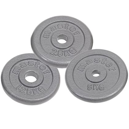 Master Fitness Vektskive 25 mm, Vektskiver Jern