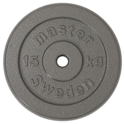 Master Fitness Skolvikt 25 mm, Viktskivor järn
