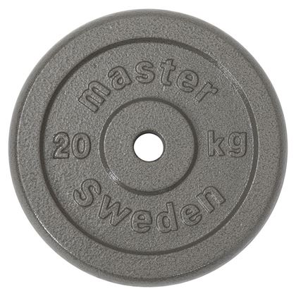 Master Fitness Skolvikt 25 mm, Viktskivor järn