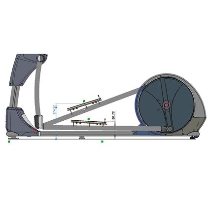 Impulse RE700, Crosstrainer