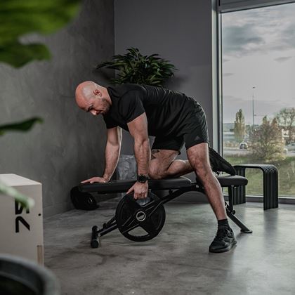 Master Fitness Nero Sit-Up Bench, Träningsbänk