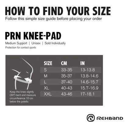 Rehband PRN Knee Pad Impact 3mm, Knebeskytter