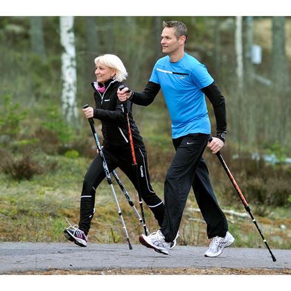 BungyPump Sportspro Fitness - Teleskopisk Gåstav, Gångstavar