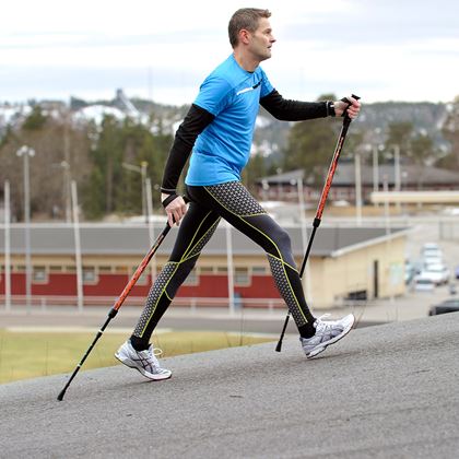 BungyPump Slimline Gåstav, Gångstavar