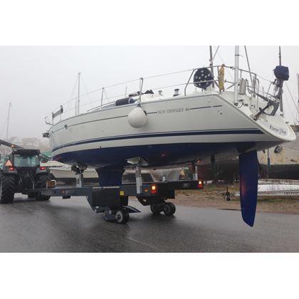 MD Trailer MD Hydraulvagn 17T, Båtvagn