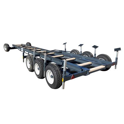 MD Trailer MD 20000 kg med vändkrans, Båtvagn