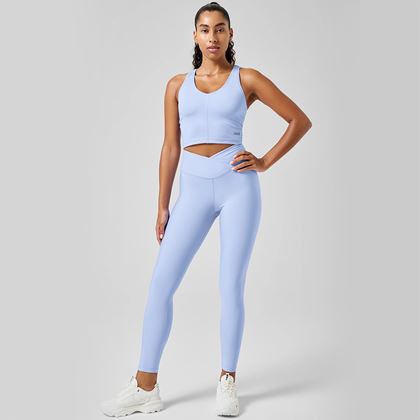 Casall Overlap High Waist Tights, Padel- og tennistights dame