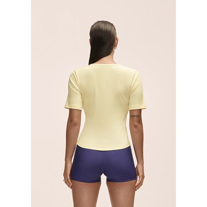 Casall Scoop Rib, Padel- og tennis T-skjorte dame