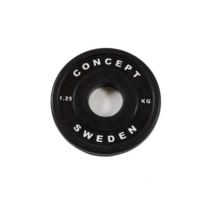 Concept Line Int. Gummivekt 50 mm, Vektskiver Gummi