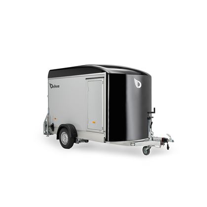 Debon Roadster C300 - grå plywoodväggar, Skåpsläp