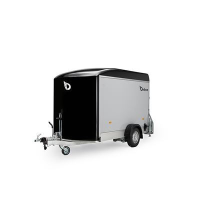 Debon Roadster C300 - grå plywoodväggar, Skåpsläp