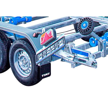 Tiki BP2000-DRB, Båttrailer bromsad