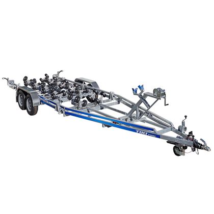 Tiki BP3500-DRB Multirullar, Båttrailer bromsad