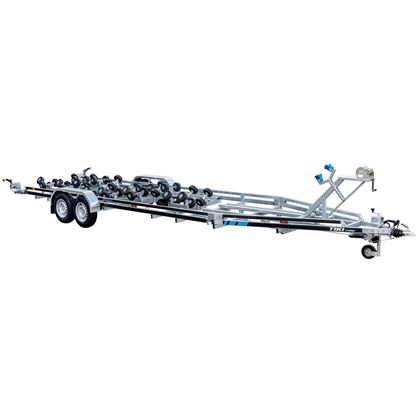 Tiki BP3500-DRB/XO Multirullar, Båttrailer bromsad