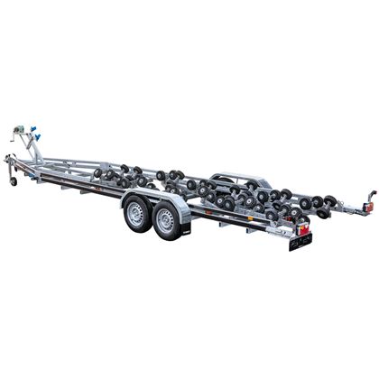 Tiki BP3500-DRB/XO Multirullar, Båttrailer bromsad