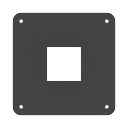 Eleiko XF 80 Installation Cover Plate - Black, Rig Eleiko