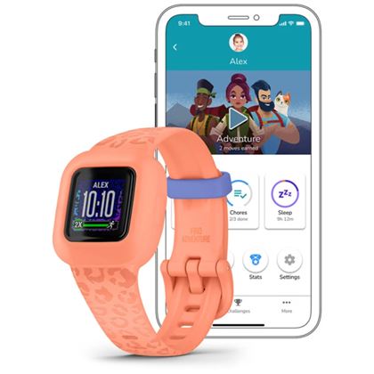 Garmin vivofit jr. 3, Peach Leopard