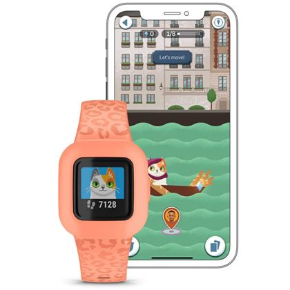 Garmin vivofit jr. 3, Peach Leopard