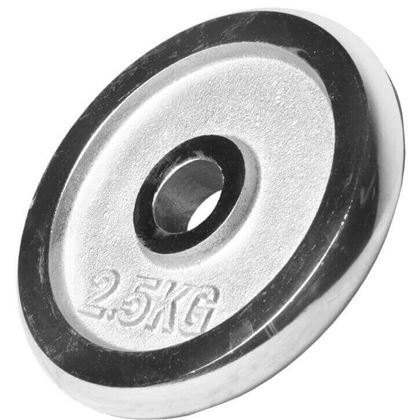 Gorilla Sports Hantlar CHROME Gjutjärn - 2x15kg