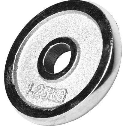 Gorilla Sports Hantlar CHROME Gjutjärn - 2x15kg