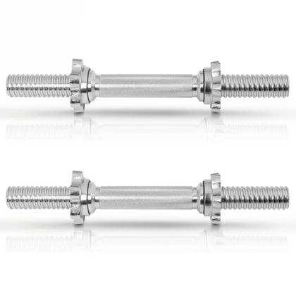 Gorilla Sports Hantlar CHROME Gjutjärn - 2x15kg