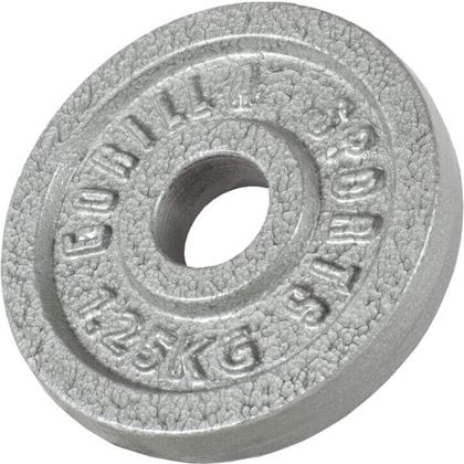 Gorilla Sports Hantlar IRON Gjutjärn - 2x10kg