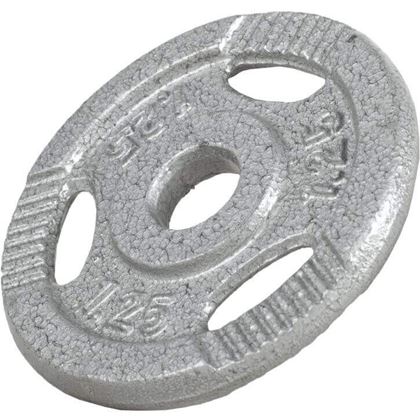 Gorilla Sports Hantlar TRIGRIP Silver - 2x15kg