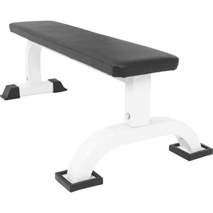 Gorilla Sports Träningsbänk Rak - Vit