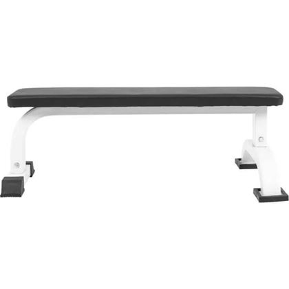 Gorilla Sports Treningsbenk Rett - Hvit, Treningsbenker