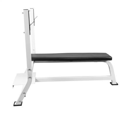 Gorilla Sports Benkpress 250kg Støtteplate, Treningsbenk med skivestangstativ