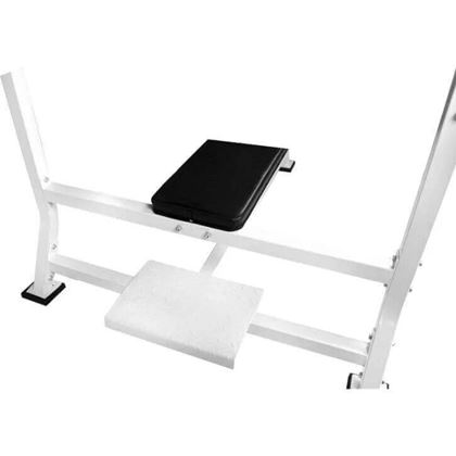 Gorilla Sports Benkpress 250kg Støtteplate, Treningsbenk med skivestangstativ