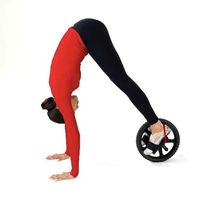 Gorilla Sports Ab Wheel Träningshjul Power PRO