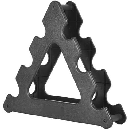Gorilla Sports Dumbbell Rack Vinyl, Stativ Manualer