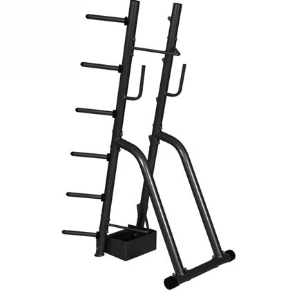 Gorilla Sports Stativ Bodypump Vektstativ - Stang og vekt, Oppbevaring pumpesett