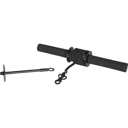 Gorilla Sports Wrist Roller - Trening av grep og håndledd, Håndgrep
