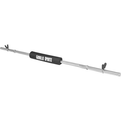 Gorilla Sports Vektstang 170 cm - Blekk vektstangpute, Vektstang