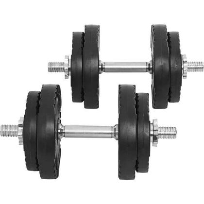 Gorilla Sports Hantlar PRO Trigrip- 2x10kg
